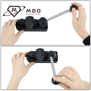 أداة ثني الخواتم، أدوات تشكيل المعادن، آلة ثني المجوهرات والأقراط، مجموعة صناعة المجوهرات، آلة ثني الخواتم البلاستيكية - Product Image 2