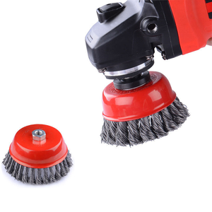 रेनेक्स थोक 3 में 75 मिमी m14x2 मुड़ तार कप ब्रश - Product Image 6