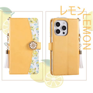 Moda flor perla borla colgante <span class=keywords><strong>Correa</strong></span> Flip cartera cuero teléfono cubierta para iPhone 12 13 14 15 Pro 16 Plus 17 Pro Max Air - Product Image 3