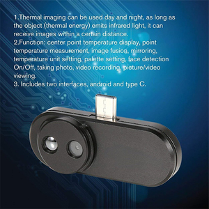 GOYOJO Small <b>Thermal</b> <b>Imaging</b> <b>Camera</b> Infrared <b>Imager</b> Night Vision 3 Use for Mobile Phone or Type-C <b>Thermal</b> <b>Camera</b> DC-102 Mobile P - Product Image 4