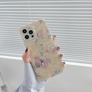 <span class=keywords><strong>Coque</strong></span> de téléphone <span class=keywords><strong>Asus</strong></span> <span class=keywords><strong>Zenfone</strong></span> Max Pro M2, étui en tpu carré à motif papillon et fleur coloré, zb63kl - Product Image 6