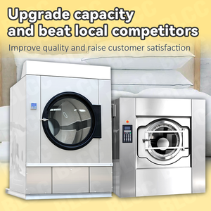 Lave-<span class=keywords><strong>linge</strong></span> et sèche-<span class=keywords><strong>linge</strong></span> grande capacité, ensemble laveuse et sécheuse commerciale robuste à vendre - Product Image 4