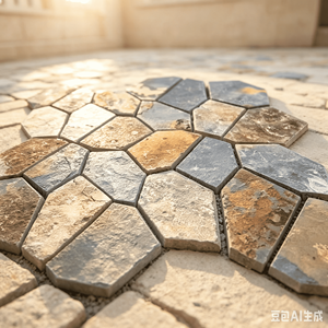 Carrelage en ardoise gris argenté naturel veiné de bois, finition mate, pour revêtement mural, revêtement de sol, pavage extérieur et intérieur, durable - Product Image 6