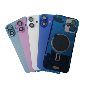 Cover Posteriore in Vetro con Foro Grande per iPhone 17 16 15 14 13 12 11 Pro Max X XR <span class=keywords><strong>XS</strong></span> PLUS - Scocca Batteria - Product Image 1