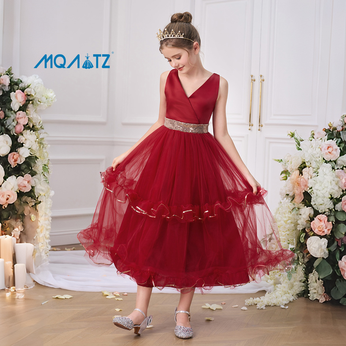 open lace back dress Amazon.com: Girls Floral Dress 7 8 T Easter Formal Special Occasion Party  Dress 7-16 Years Old 3/4 Sleeve Ball Gowns Fancy for Knee Lace Dress for  Girl Size 8 Princess Elegant Dresses (