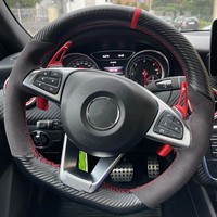 Volant personnalisé pour Mercedes Benz W205/C43 GLA45 GLC43 AMG/classe CLA C117/X156/C218/W213/X253 C253/W166/W222/SLC R172/R231