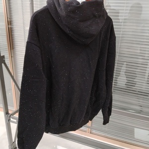 <span class=keywords><strong>Felpa</strong></span> con Cappuccio di Design con Strass, in Cotone, Casual, Set per Coppie, Abbigliamento Sportivo Hip-Hop di Alta Moda - Product Image 2