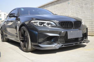 Labbro dell'ala anteriore F87 M2 in fibra di carbonio serie <span class=keywords><strong>2</strong></span> per <span class=keywords><strong>BMW</strong></span> M2 <span class=keywords><strong>Coupe</strong></span> 2016-<span class=keywords><strong>2019</strong></span> - Product Image 3