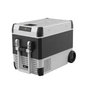 Kulkas portabel 12V, pendingin berkemah, dapat digunakan di mobil atau rumah atau luar ruangan