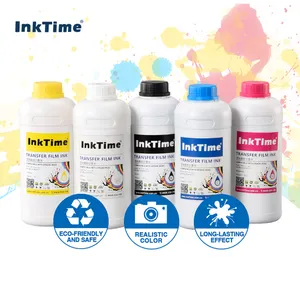 Ramah Lingkungan 1L Per Botol CMYK Printer Jet Tinta Pigmen Berbasis Air Putih Dtf Transfer Printer Beli Tinta Printer Di Dekat Saya