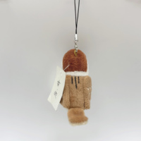 Fabricant OEM Vente en gros de porte-clés en peluche mignons en forme d'oiseaux, jouets en peluche personnalisés, jouets en peluche doux, animaux en peluche pour cadeaux d'enfants, pendentifs de sac