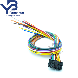 43025-1600 16 yollu 2 sıra mikro-fit 3.0 serisi 3mm Pitch dişi konnektör Pigtails - Product Image 3