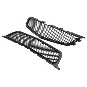 Grille avant supérieure et inférieure pour Cadillac CTS-V CTSV 2008-2014 - Peinte en noir - Product Image 2