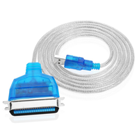 0.8M USB 2.0 Ke Paralel IEEE 1284 CN36 Kabel Adaptor Printer untuk Printer