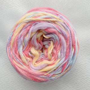 50g Wool Blended <strong>Variegated</strong> <strong>Yarn</strong> 3-colors Big-belly <strong>Yarns</strong> for Knitting - Product Image 6