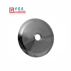 Hoja de papel corrugado de línea de corte longitudinal para cortar cartón Cuchilla cortadora circular para máquinas de corte de rollos de papel Cuchillas - Product Image 1