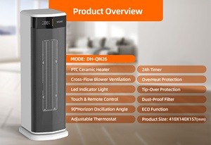 CB Certificaate prezzo di fabbrica 7 protezioni di sicurezza per la casa a portata di mano 2000w 1500w da OEM portatile <span class=keywords><strong>Eco</strong></span> modalità riscaldatore elettrico per la casa - Product Image 2