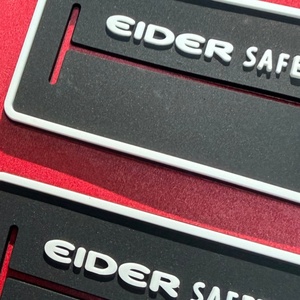 สติกเกอร์รีดร้อนพิมพ์ลายโลโก้ 3 มิติ แบบกำหนดเอง สำหรับเสื้อผ้า ใช้กับเครื่องรีดร้อน - Product Image 2