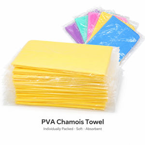 PVA Chamois Towel Individually Packed Soft Absorbent 43x32cm <b>Car</b> Wash Cloth - Product Image 1