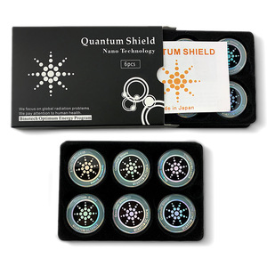 6 pièces <span class=keywords><strong>Anti</strong></span> Radiazioni Quantum Shield autocollants de protection contre les radiations pour téléphones portables autocollant d'harmonisation circulaire - Product Image 2