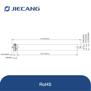 <span class=keywords><strong>Motor</strong></span> Tubular Recargable JIECANG para Persianas Enrollables Romanas de Interior - Product Image 6