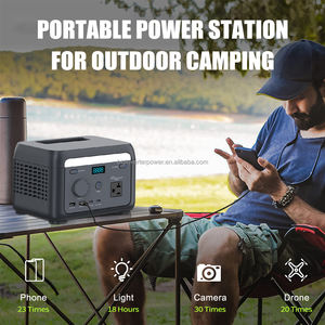 Estación de Energía Portátil BIGINVERTER para Acampar al Aire Libre, 200W 102Wh, Generador Solar, 30 Cargas de Batería para Cámara, Ideal para Camping - Product Image 1