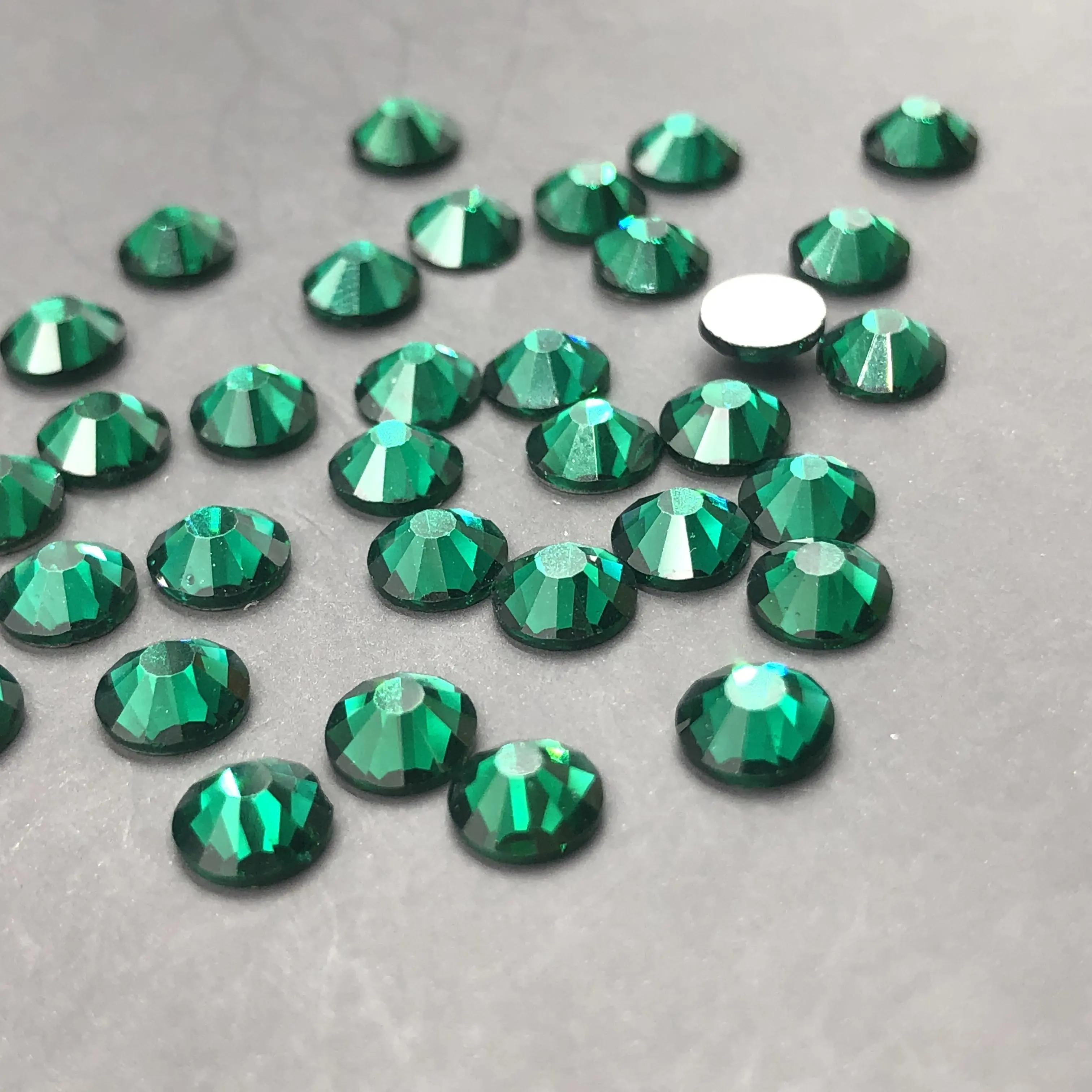 CY-diamantes de imitación para uñas, piedra plana de cristal, Multicolor, sin arreglo en caliente, AB, al por mayor