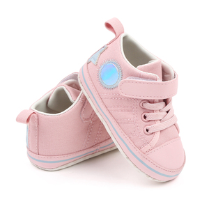Alta qualidade Soft Sole Canvas Baby Sneakers para meninos e meninas Primavera Outono 2025 - Product Image 2