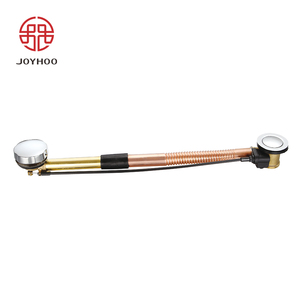 JOYHOO Drain en laiton <span class=keywords><strong>de</strong></span> salle <span class=keywords><strong>de</strong></span> bain à poignée contrôlée <span class=keywords><strong>de</strong></span> <span class=keywords><strong>baignoire</strong></span> égouttoir à déchets Pop-Up <span class=keywords><strong>Siphon</strong></span> <span class=keywords><strong>de</strong></span> vidange <span class=keywords><strong>de</strong></span> <span class=keywords><strong>baignoire</strong></span> <span class=keywords><strong>de</strong></span> salle <span class=keywords><strong>de</strong></span> bain - Product Image 1