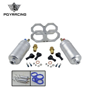 Poyracing Aluminum Dual Fuel Pump <b>Bracket</b> With 2 044 Fuel Pumps And Accessories For Retrofit Upgrade - Product Image 1