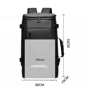 Sac à dos de voyage d'affaires en polyester Oxford grande capacité avec bandoulière incurvée, design unisexe, logo <span class=keywords><strong>imprimable</strong></span> - Product Image 5