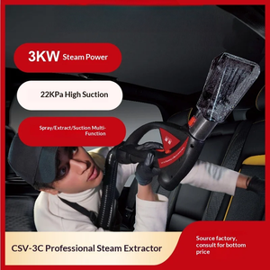 Nettoyeur Vapeur Professionnel 20kg 3000W pour Nettoyage en Profondeur des Intérieurs de Voiture, Plafonds, Tissus et Sièges en Cuir - Product Image 6
