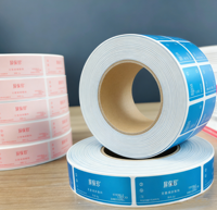 Étiquettes autocollantes rectangulaires personnalisées de 10 ml pour flacons en vinyle holographique, résistantes aux déchirures et imperméables pour l'emballage des flacons