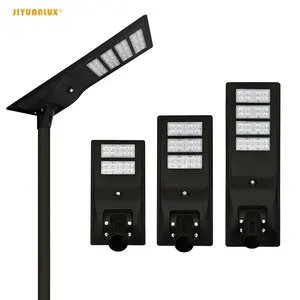 Highway Road Solar Cell Street Light Die-casting Aluminum Sun Powered MONO Panel LED Waterproof IP65 Integrated Pathway Light