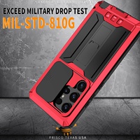 Étui en silicone imperméable et anti-poussière pour Samsung S24Ultra et pour iPhone 15Pro Max, coque de téléphone portable anti-chute