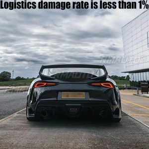 สปอยเลอร์หลังคาคาร์บอนไฟเบอร์คุณภาพสูงสำหรับ Toyota Supra A90 ปี 2019-2020 ปีกหลังฝากระโปรงท้าย ครอบฝากระโปรงท้าย สไตล์ Streethunter - Product Image 2