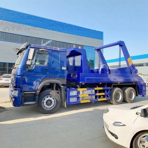 Camion compacteur de déchets mobile HOWO 6x4 M3 avec bras oscillant - Product Image 5