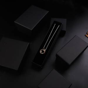 Оптовая продажа, быстрая доставка, низкий минимальный заказ, черный браслет, колье, ожерелье, серьги, упаковочные коробки, Подарочная коробка для упаковки ювелирных изделий - Product Image 3