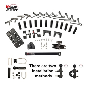 Soportes para Teléfono <span class=keywords><strong>de</strong></span> Motocicleta Multiusos <span class=keywords><strong>de</strong></span> <span class=keywords><strong>Lujo</strong></span> N-STAR, Accesorios Estables Hechos <span class=keywords><strong>de</strong></span> Plástico, Aluminio, Acero y Acero Inoxidable - Product Image 3