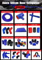 Tuyau de radiateur universel en silicone de haute qualité, coloré, pour refroidisseur de voiture, admission d'air, produit automobile en caoutchouc