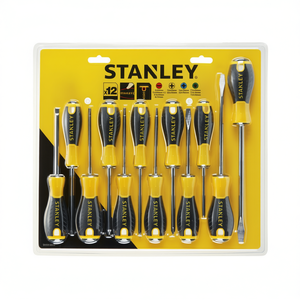 Stanley Screwdriver <b>Set</b> 12 Piece Essential <b>Tools</b> For Home Repair And Maintenance - Product Image 2