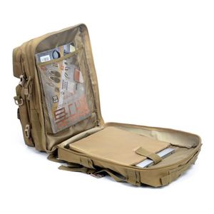 Mochila Táctica de Camuflaje Oxford de 45L del Fabricante Chino, Mochila Personalizada para Senderismo Diario al Aire Libre, Mochila Deportiva Antirrobo de Nailon con Malla - Product Image 1