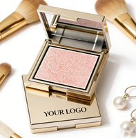 Palette de fards à paupières multichromes personnalisée à faible MOQ, pigmentée de luxe, marque privée, maquillage pailleté, palette de fards à paupières sans cruauté