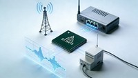 ADC haute stabilité 500MSPS avec DDR LVDS pour l'acquisition de signaux et la conversion de données