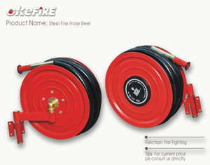 Okefire 30M Swinging Steel 1 1/4 Inch <strong>Fire</strong> Hose Reel <strong>Drum</strong> - Product Image 5