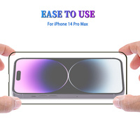Protection d'Écran en Verre Trempé 21D Sérigraphiée pour iPhone 15 Pro et Protection d'Écran Lisse pour Accessoires de Téléphone Samsung