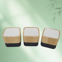 Mini-enceintes sans fil en bois pressé à chaud, vente en gros