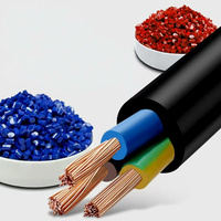 Kupfer-Litzenleiter Flexibles RVV-Stromkabel H05VV-F 3,5-12,5mm 2-5 Adern IP68 300/300V PVC-Elektrokabel