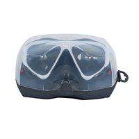 AQUADIVE Logo personnalisé Masque de plongée opp Boîte d'emballage Étui à lunettes personnalisé pour masque de plongée Lunettes étanche