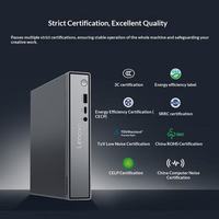 Komputer Desktop Mini Kantor Komersial Lenovo ThinkCentre Q500 Asli dengan I5-13420H 16G RAM 512G SSD